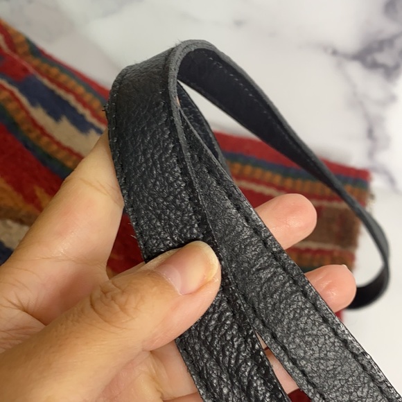 EL PASO southwestern wool saddle blanket tote bag - Picture 5 of 7